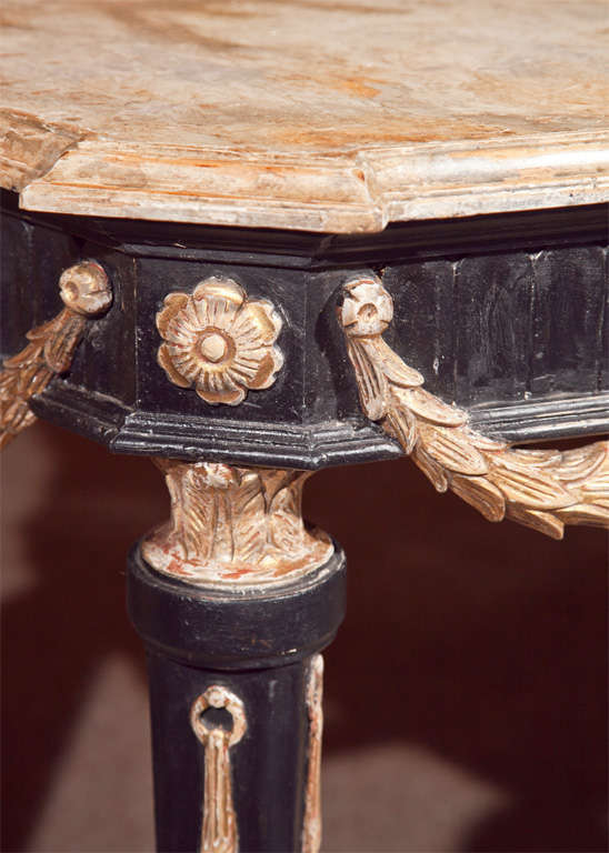 Mid-20th Century Painted French Empire Style Console Table