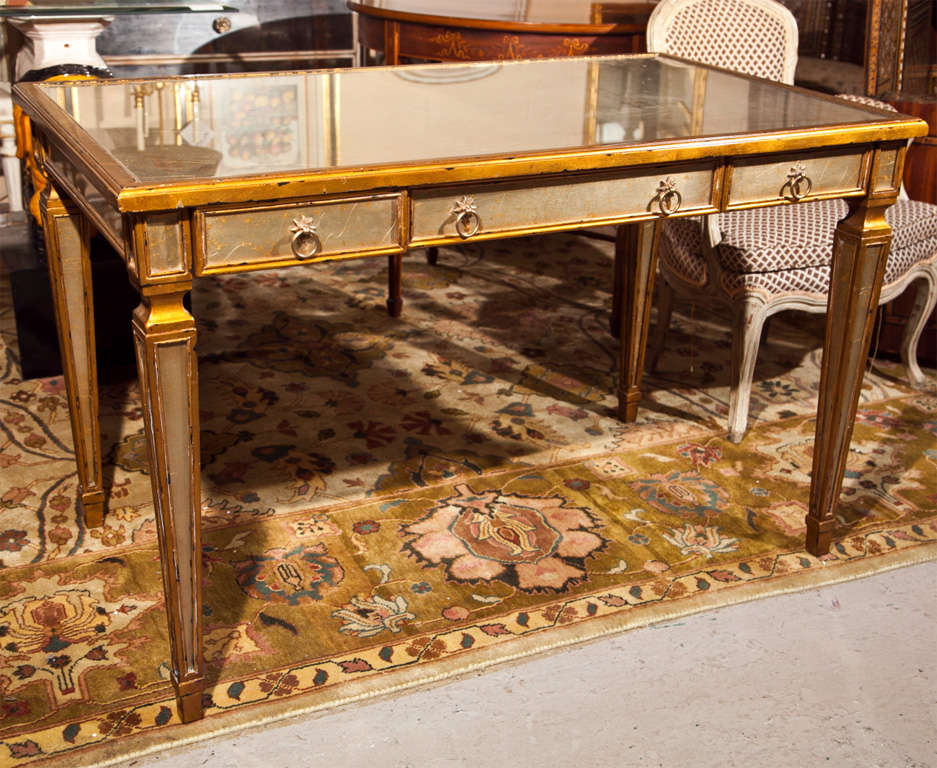 Mirrored Writing Desk by Theodore Alexander at 1stDibs theodore