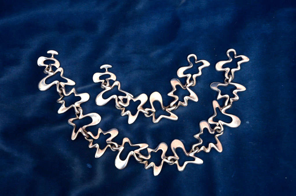 Georg Jensen Necklace & Bracelet, Koppel