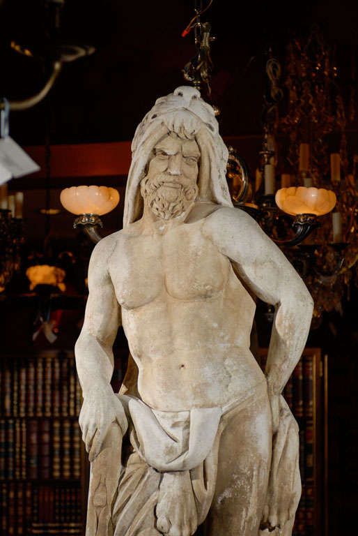 baby hercules statue