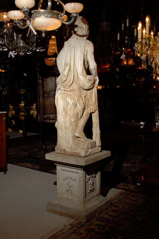 Cast Stone Statue of Hercules