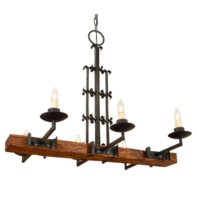 6-Light Rectangular Fixture