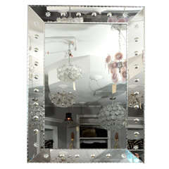 Custom Pie Crust Mirror with Ponti's 11