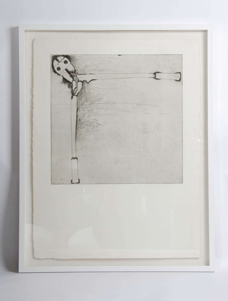 Bolt Cutters, Jim Dine, American b.1935-  drypoint etching and aquatint, signed and dated 1973, numbered 1/75, 60x61cm (some repairs to the margins)