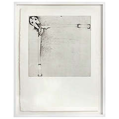Vintage Bolt Cutters Etching by Jim Dine