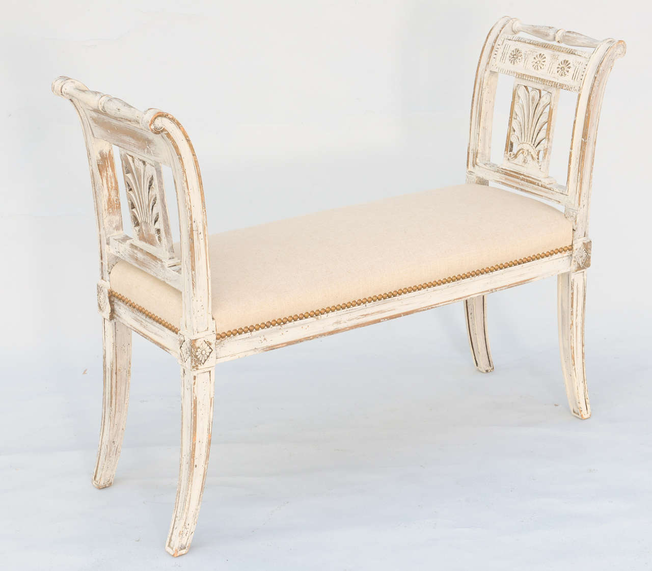 Mid-20th Century Neoclassical Style Window Seat
