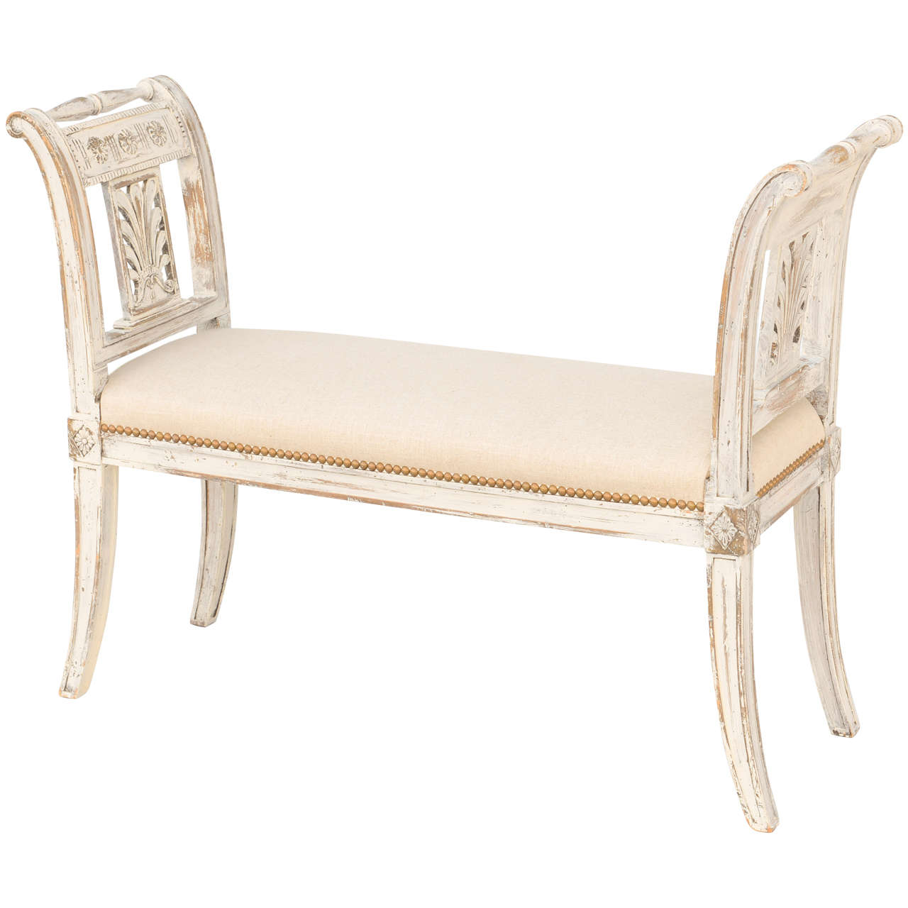 Neoclassical Style Window Seat