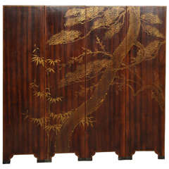 Wisteria Leather Screen