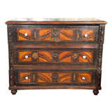 Antique Scottish Grain Painted  Chest