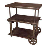 Industrial Iron Work Table