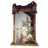 Italian Handcarved  'Panther' Mirror