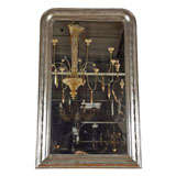 Silver Gilt Louis Philippe Mirror