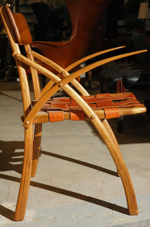 American Arthur Tripp Carpenter Wishbone Chair with Arms