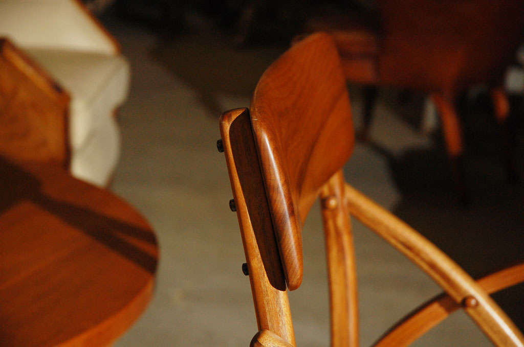 Contemporary Arthur Tripp Carpenter Wishbone Chair with Arms