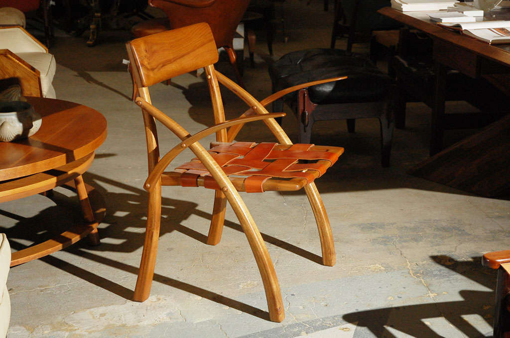 Arthur Tripp Carpenter Pre-Wishbone Chair with arms, 2005