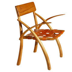 Arthur Tripp Carpenter Wishbone Chair with Arms