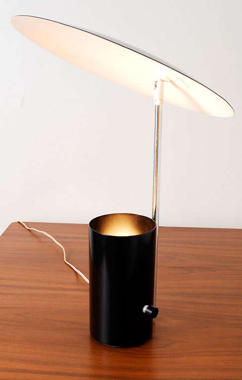 60's George Nelson Pivoting 'Half Nelson' Reflector Lamp 2
