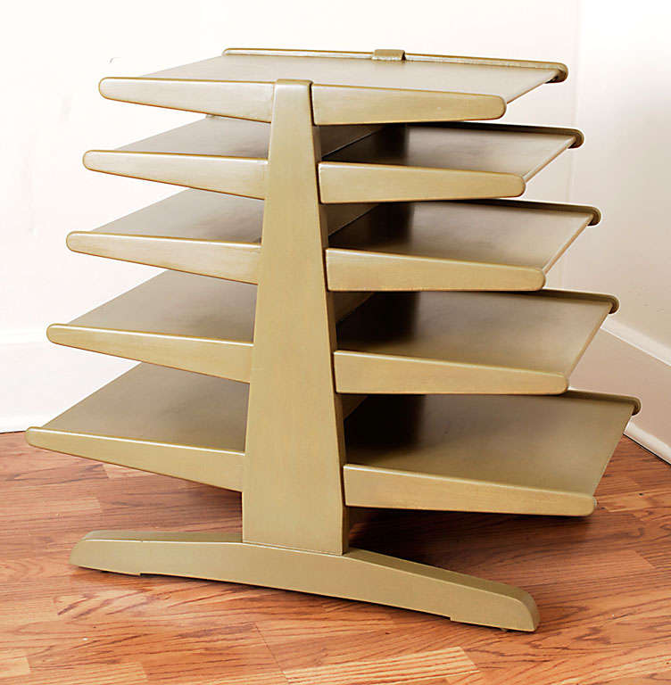 Mahogany Edward Wormley Dunbar magazine tree