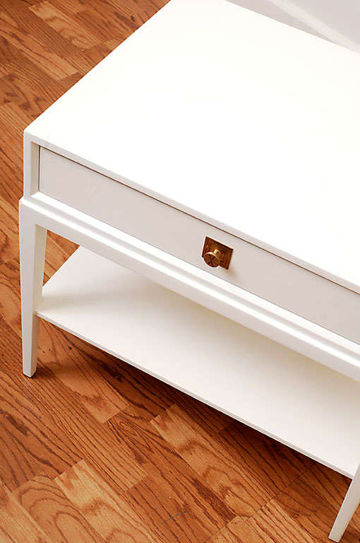 Tommi Parzinger for Parzinger originals side table.<br />
<br />
If you send an inquiry to us and do not receive a response, please contact us directly at 202-333-4663.