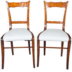 Set of Four Biedermeier Chairs Set of Four Biedermeier Chairs