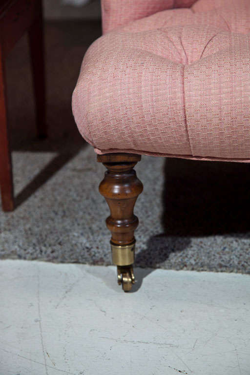 Victorian Walnut Slipper Chair-Edward Ferrell LTD 2
