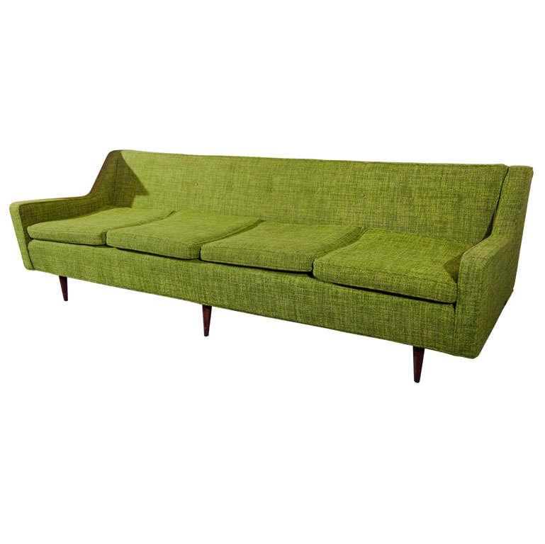 Madman" Green Retro Sofa at 1stDibs | green retro couch, retro green sofa,  retro green couch