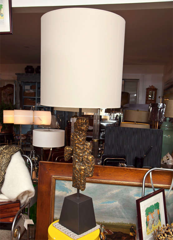 Colossal Mid Century Abstract Sculptural Table Lamp