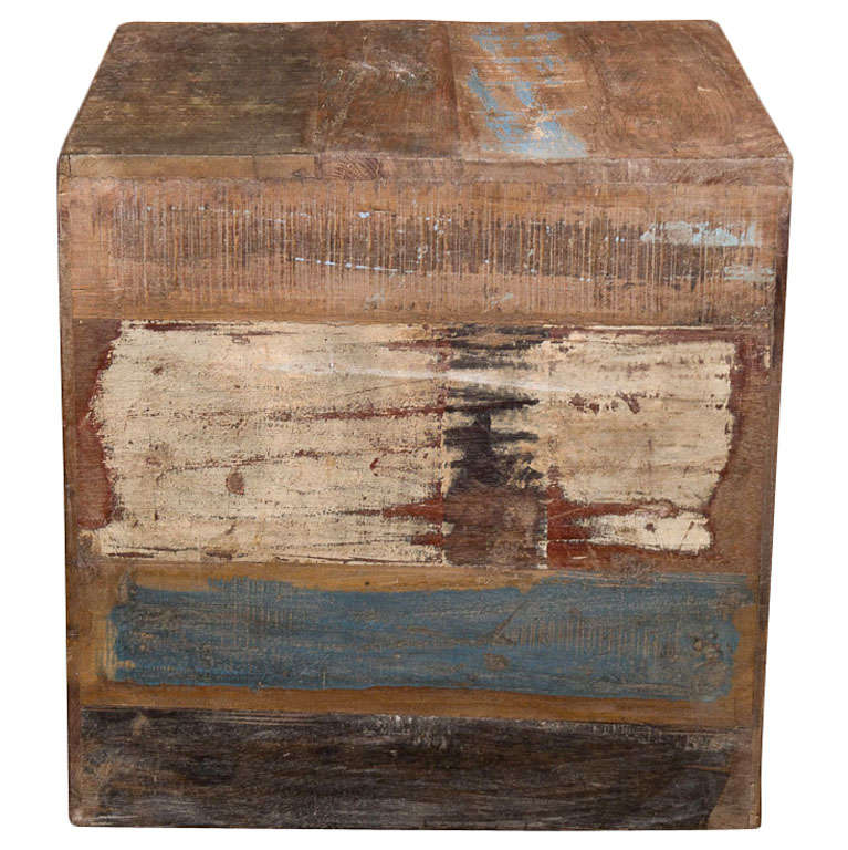 Cube End Table