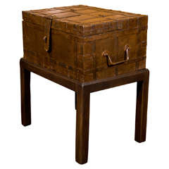 Used Colonial Metal Storage Box