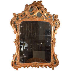 18th C. Louis XV Period Mirror with Original Glass