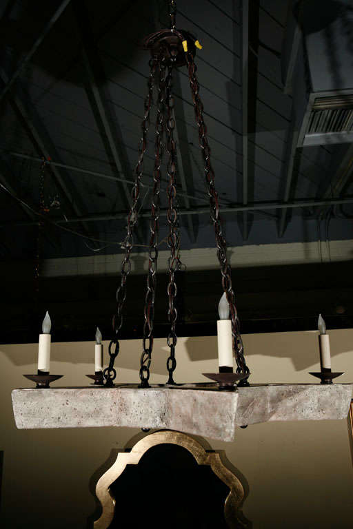 Contemporary Paul Marra Star Chandelier For Sale