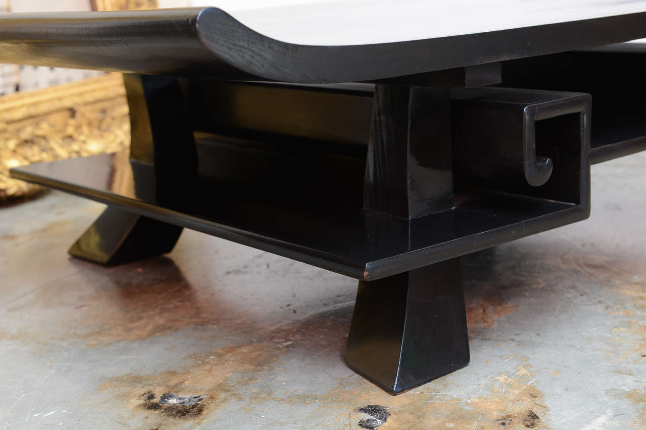 Lacquered Oriental Cocktail Table 1