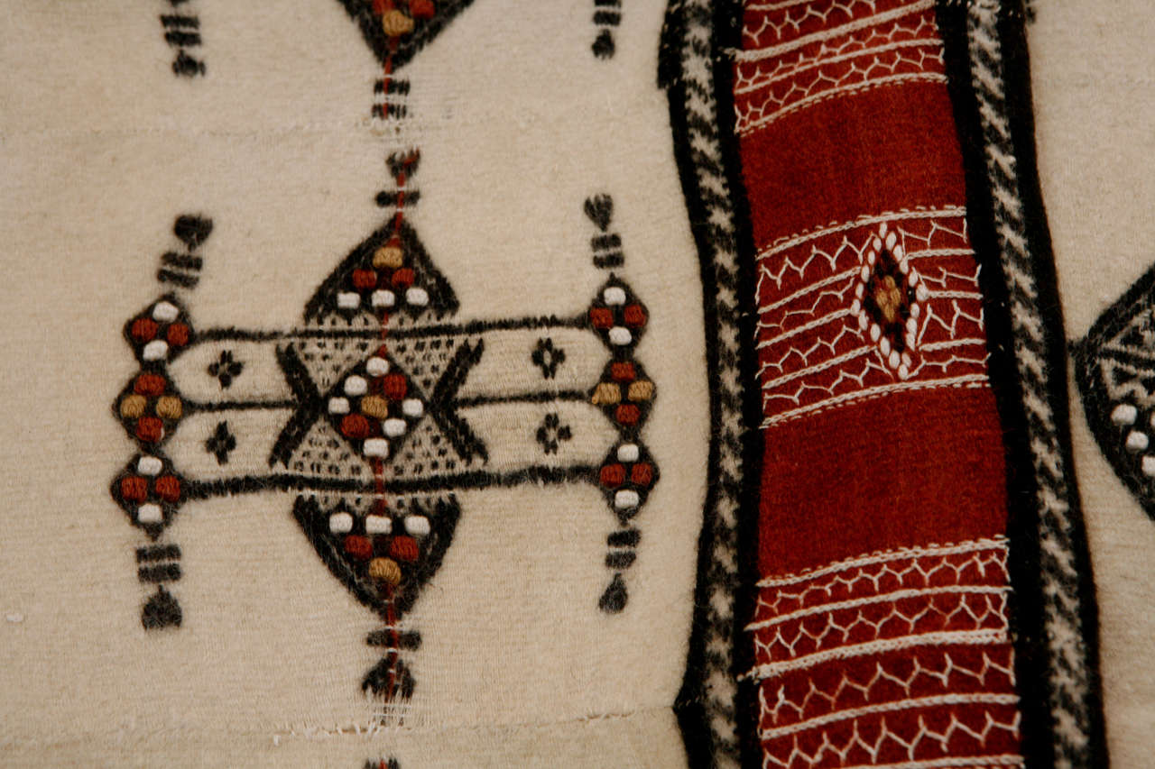 Unknown African Fulani Tribal Wool Wedding Blanket
