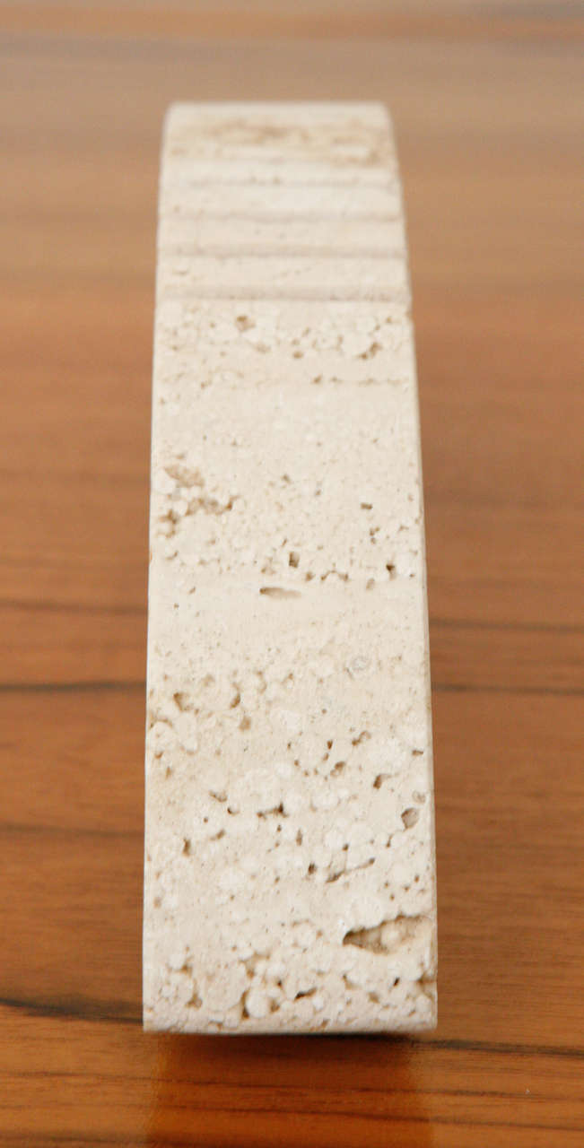 Mid-20th Century Italian Travertine Armadillo Figurines by Raymor