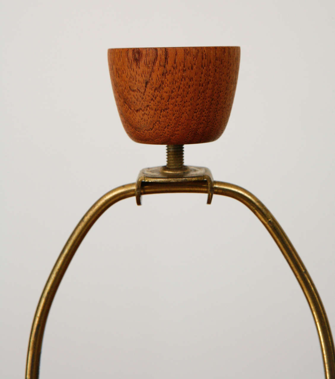 Matte Black Ceramic Martz Lamp by Marshall Studios at 1stdibs