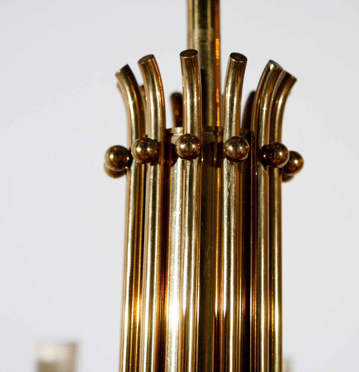 Brass Italian Chandelier For Sale