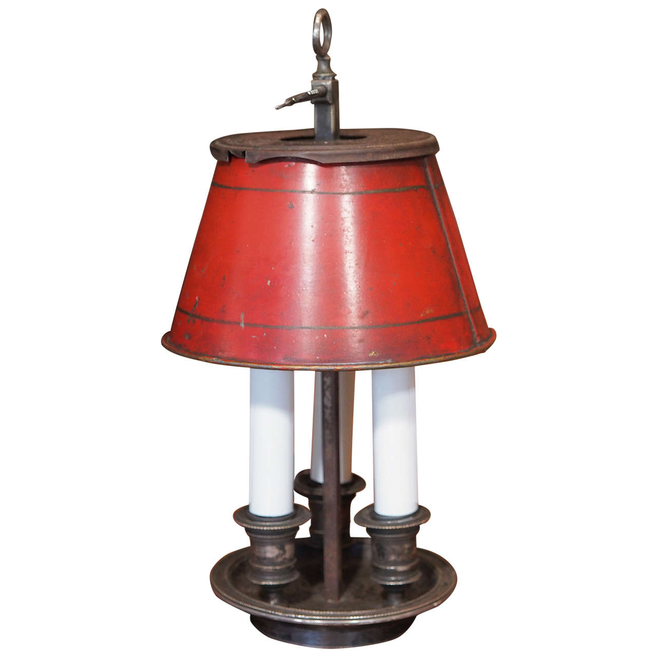 19th Century French Bouillotte Lamp For Sale