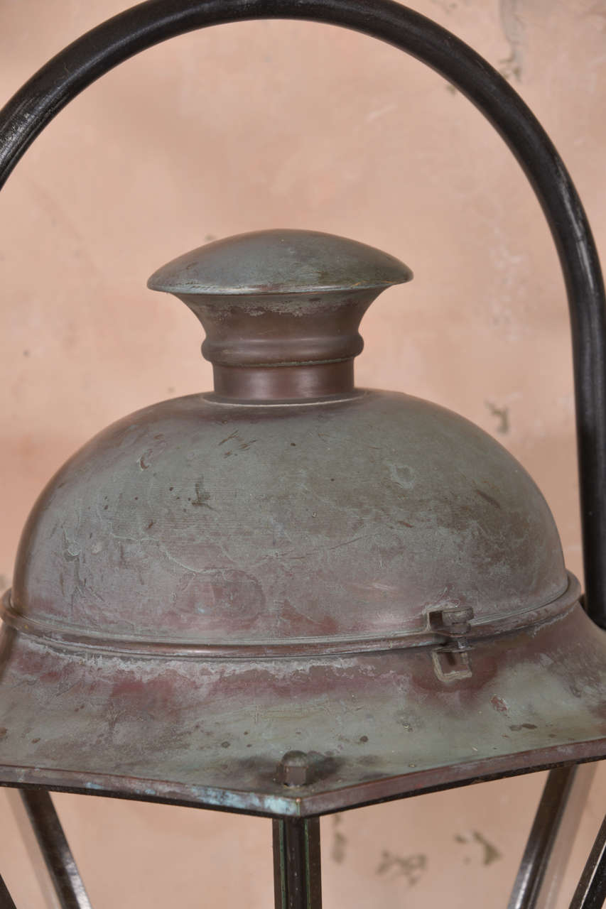 French Octagonal Lantern From Avignon