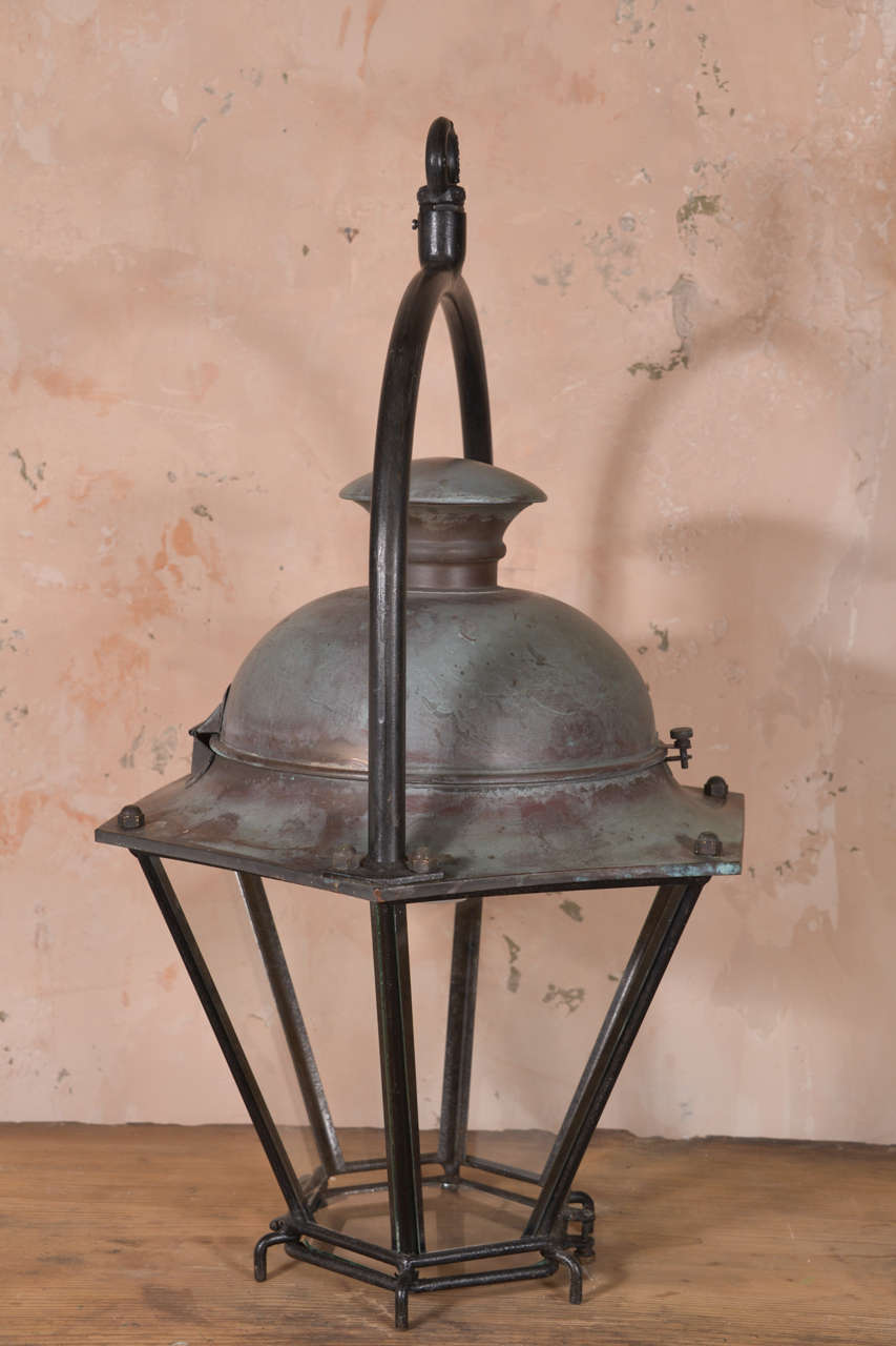 19th Century Octagonal Lantern From Avignon