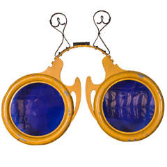 Antique Sign for "Lunettes" Shop