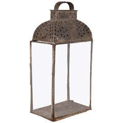 Pierced Tole Lantern