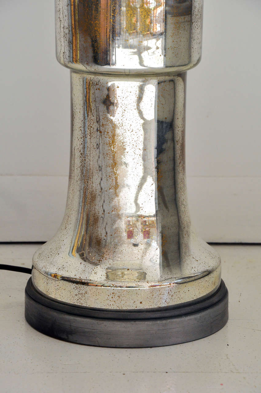 Mercury Column Base Table Lamp 1