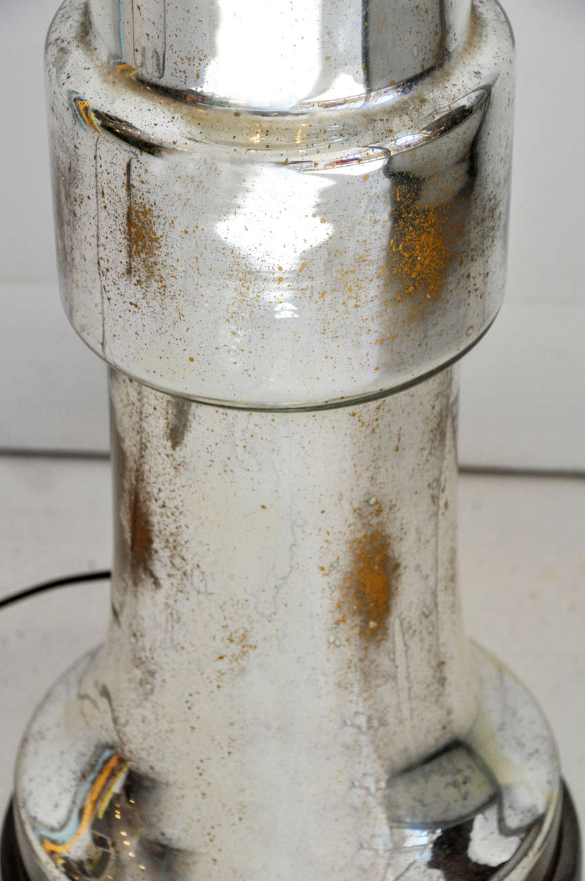 Mercury Column Base Table Lamp 4