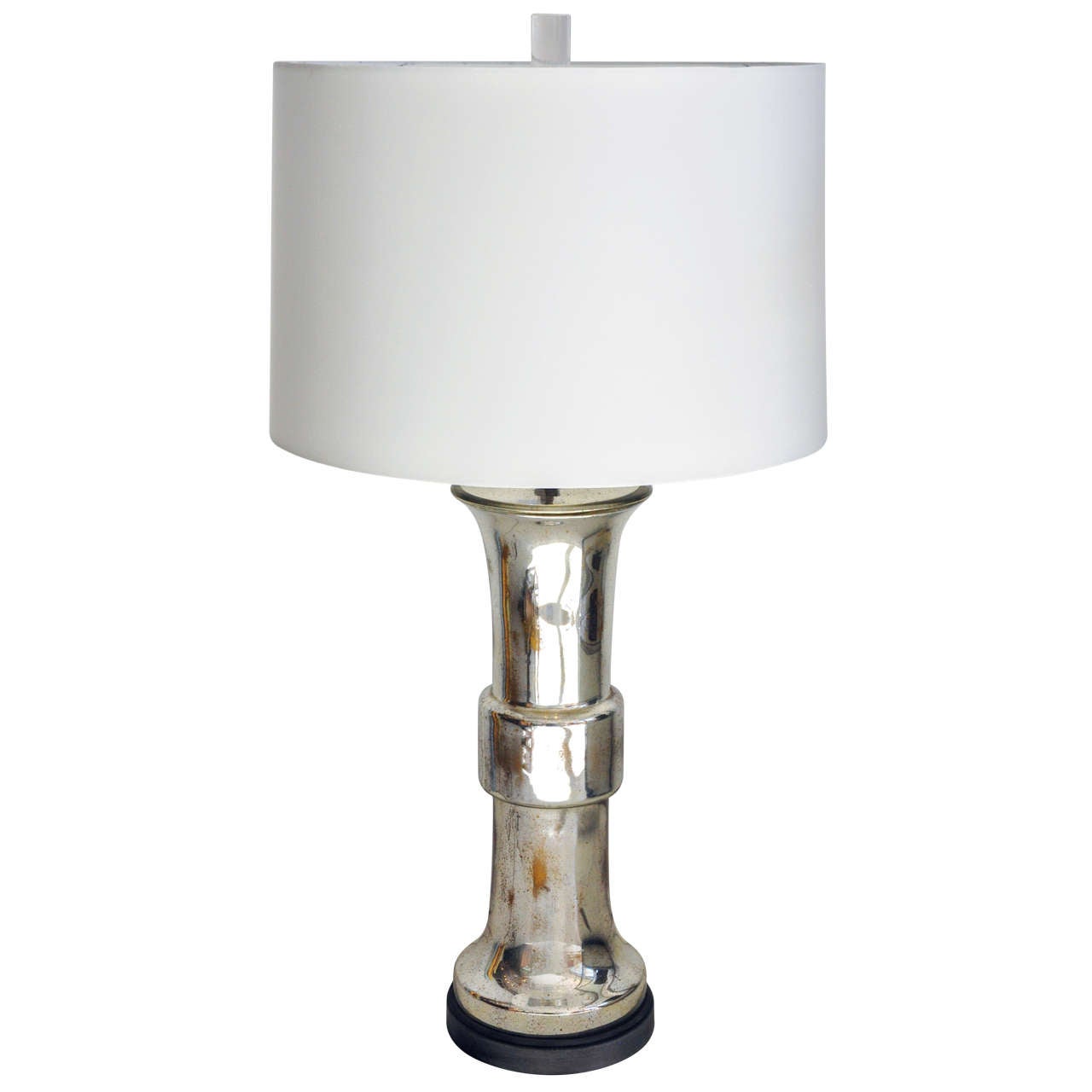 Mercury Column Base Table Lamp