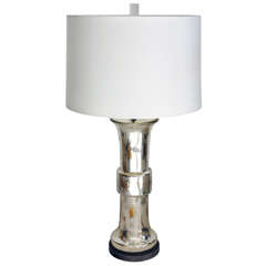 Mercury Column Base Table Lamp