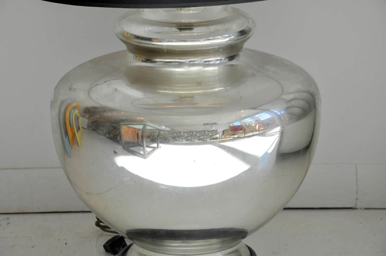 Mercury Urn Base Table Lamp In Good Condition In Phoenix, AZ
