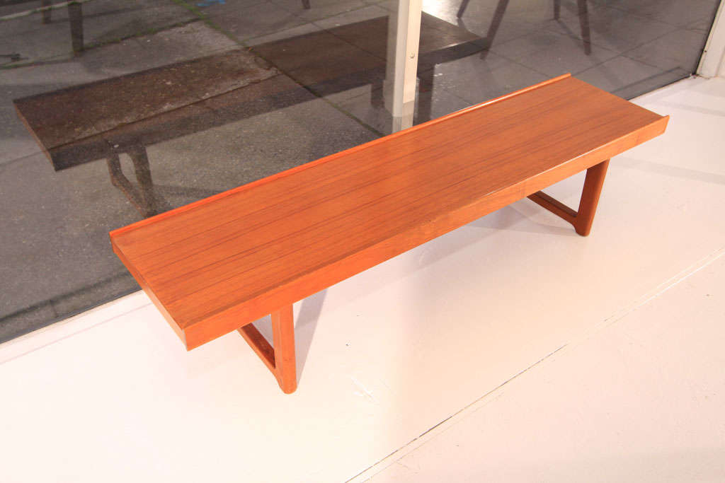 Norwegian Teak Coffee Table / Bench by Torbjorn Afdal