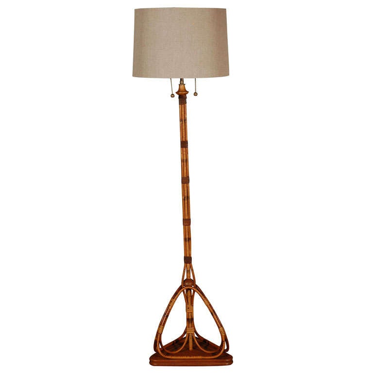 Hawaiian Floor Lamp at 1stdibs