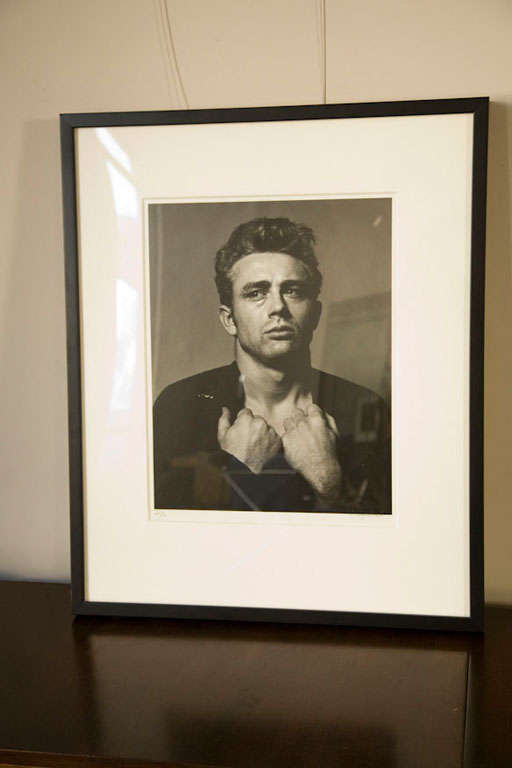 James Dean Signed / Numbered B/W Photo at 1stDibs