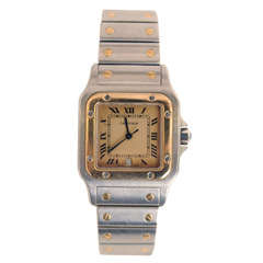 Retro Cartier Santos Watch SATURDAY SALE